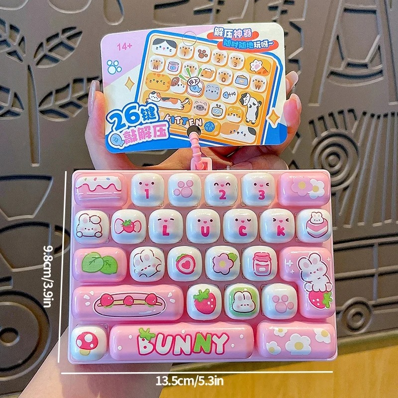 Packaging - Clicker de clavier anti-stress à 26