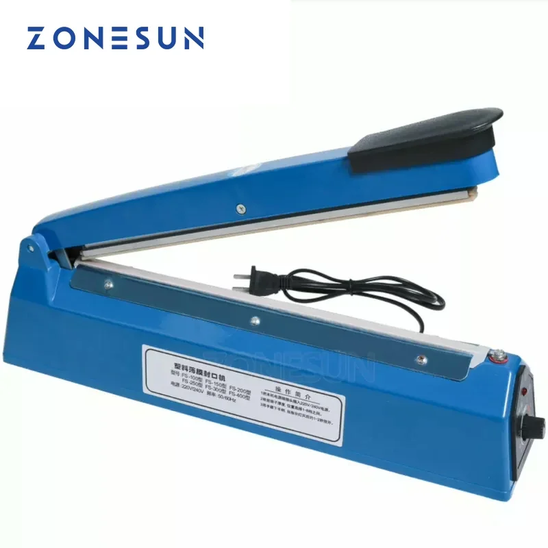 Plastic Bag Impulse Heat Sealer - Machine de scellage manuelle à impulsion