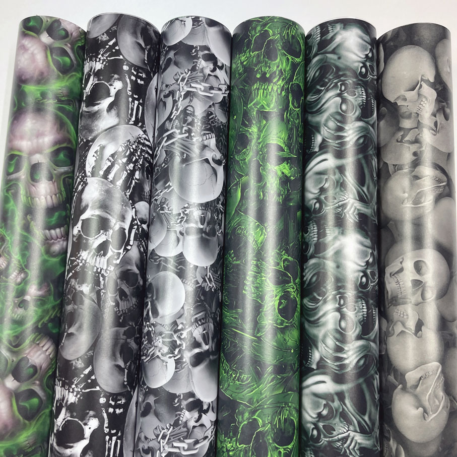 Air Bubble Wrap Roll Packaging - Différents nouveaux Graffiti crâne autocollantBomb vinyle