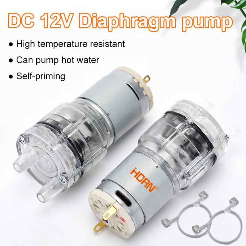 Mini Peristaltic Pump 12V - Pompe à eau miniature 385 DC