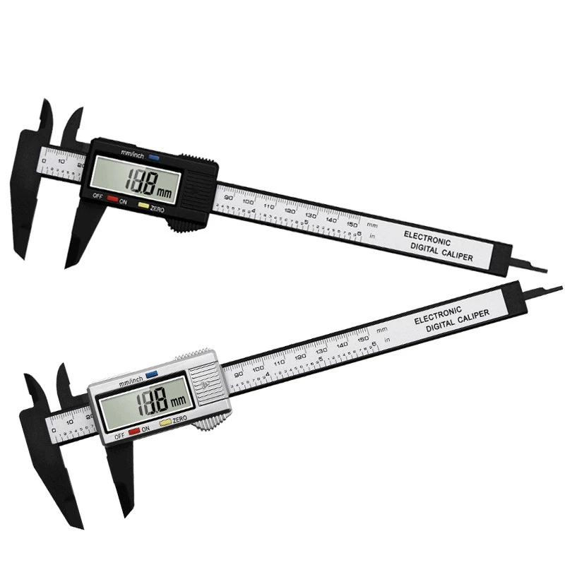 Digital Caliper 150Mm Stainless Steel - Pied à coulisse électronique numérique, règle