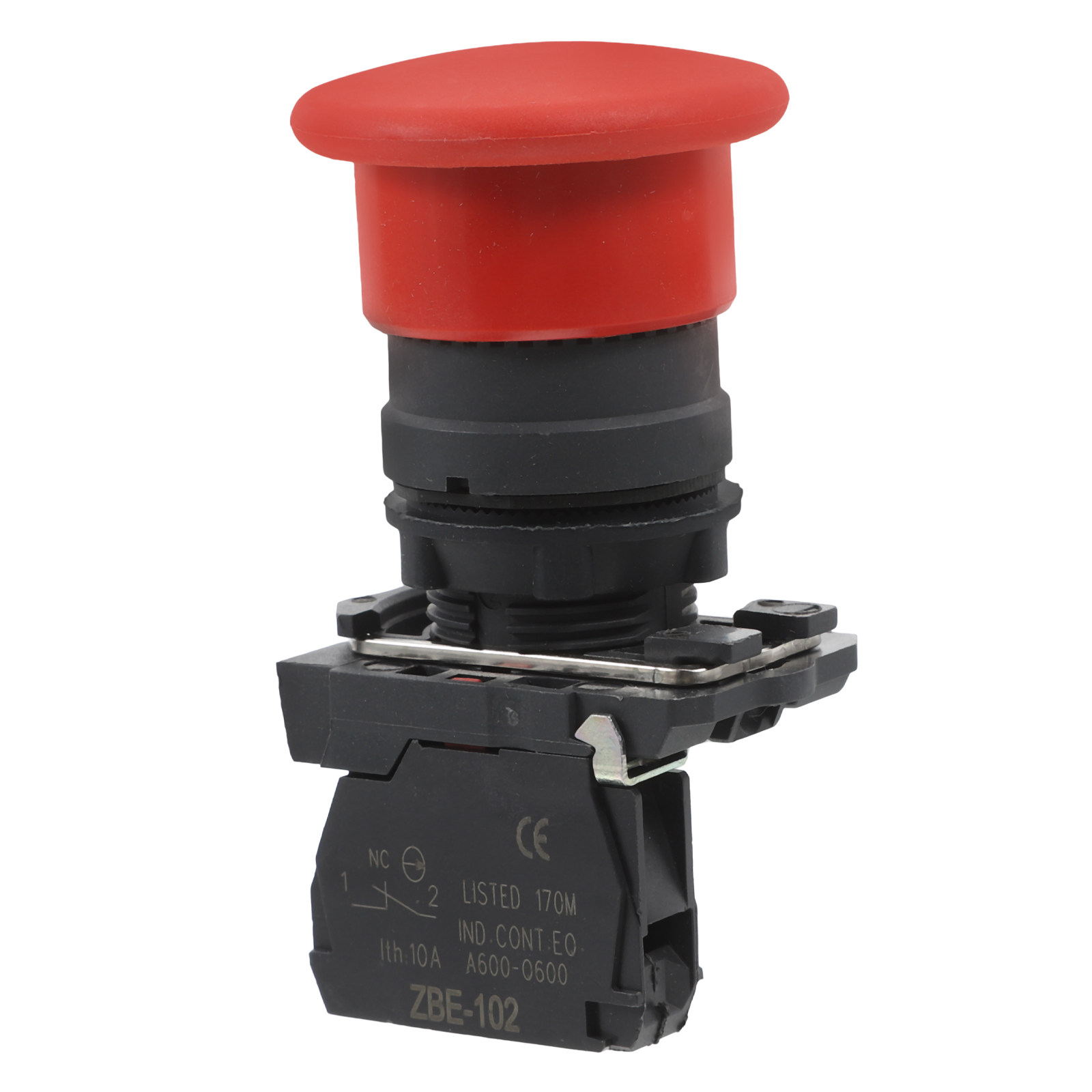Industrial Tools - Bouton d'arrêt rouge en forme de