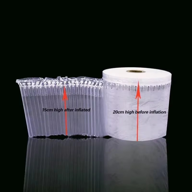 Air Bubble Wrap Roll Packaging - Sacs à colonnes d'air antichoc et