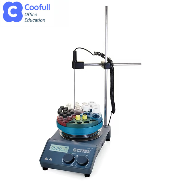 Lab Magnetic Stirrer Hot Plate - COOFULL SCITEK 340 ℃ Agitateur magnétique