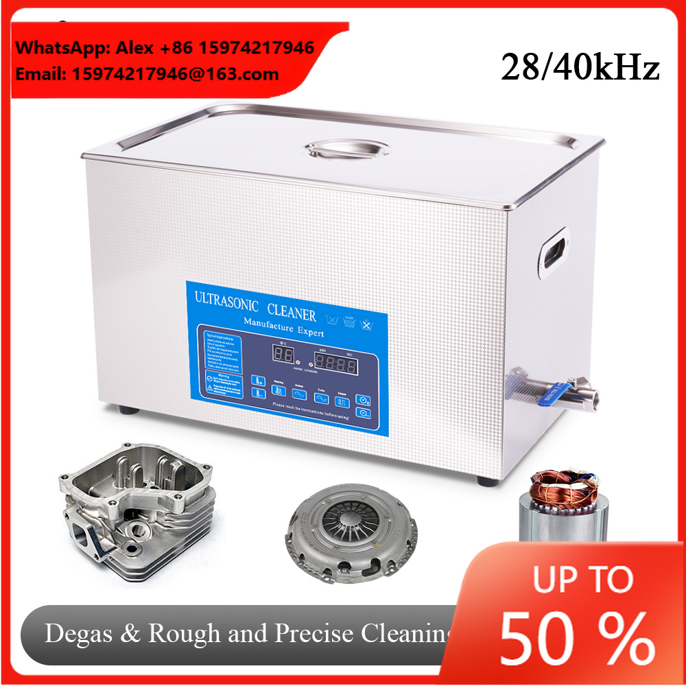 Ultrasonic Cleaner 30L Industrial - Nettoyeur ultrasonique industriel 30L avec fonctions
