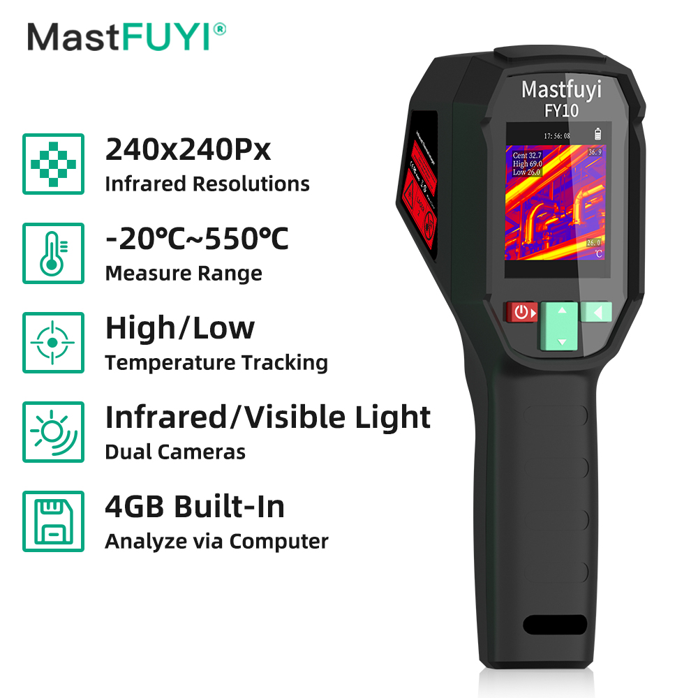 Thermal Imaging Camera Pcb Repair - MASTFUYI FY10/11 imageur thermique 240x320 résolution