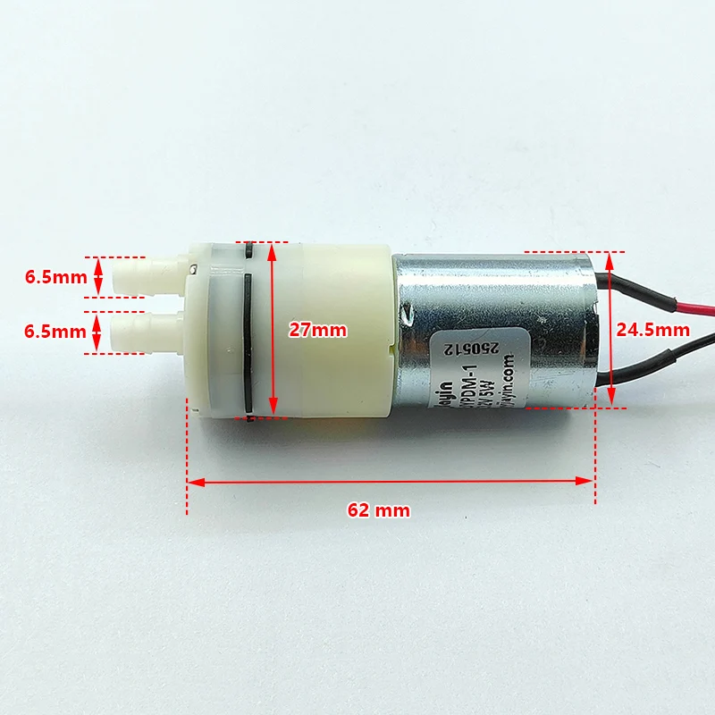 Mini Peristaltic Pump 12V - JYPDM-1 Mini pompe à eau à