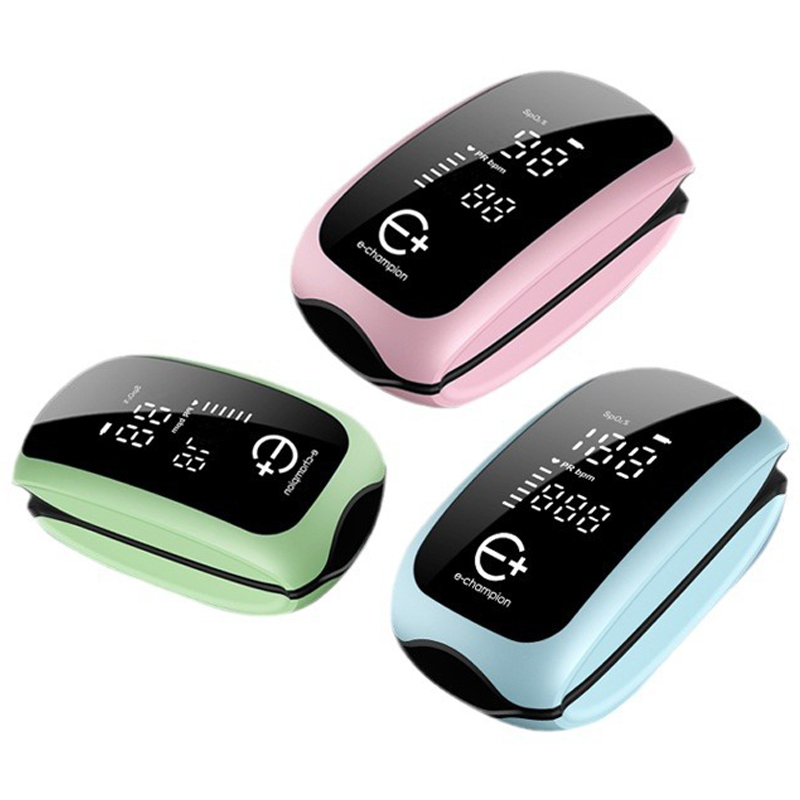 Pulse Oximeter Fingertip Rechargeable - Oxymètre médical aste avec lanière, moniteur