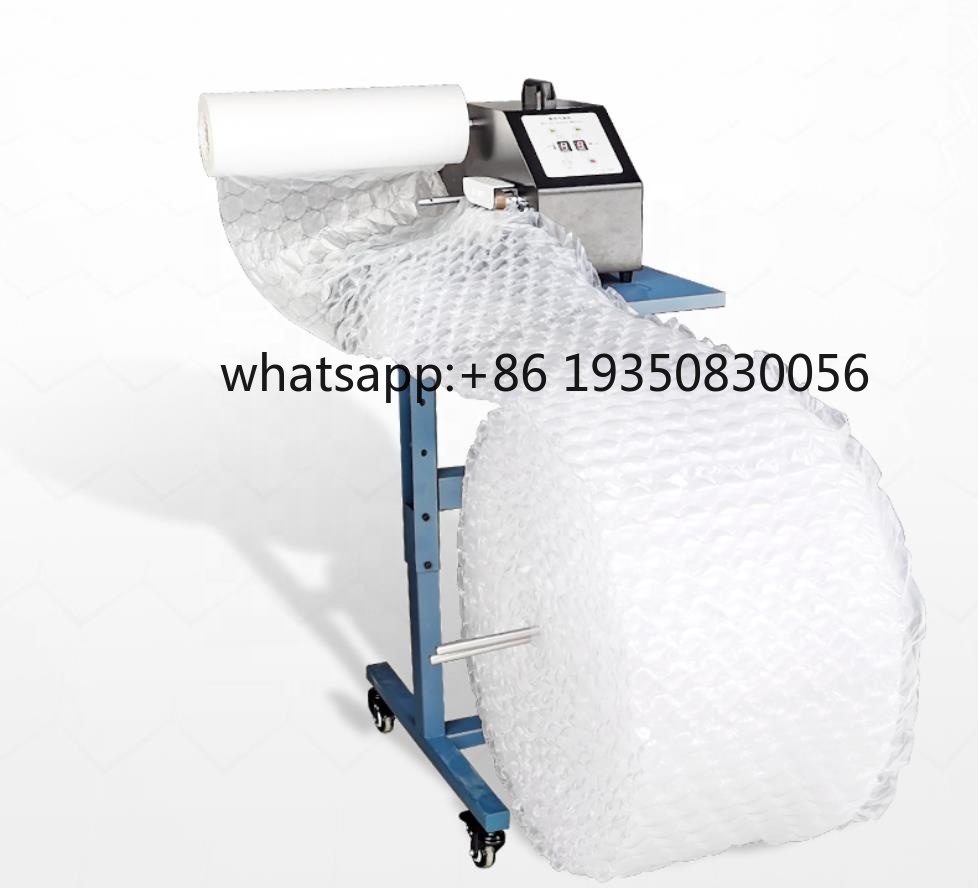 Air Bubble Wrap Roll Packaging - Machine à gonfler les coussins d'air