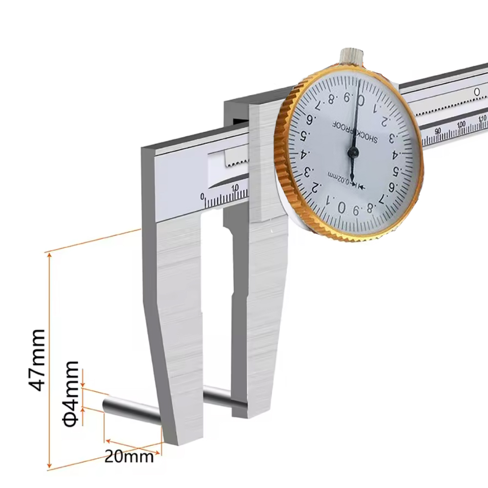 Digital Caliper 150Mm Stainless Steel - Pied à coulisse numérique spécial pour