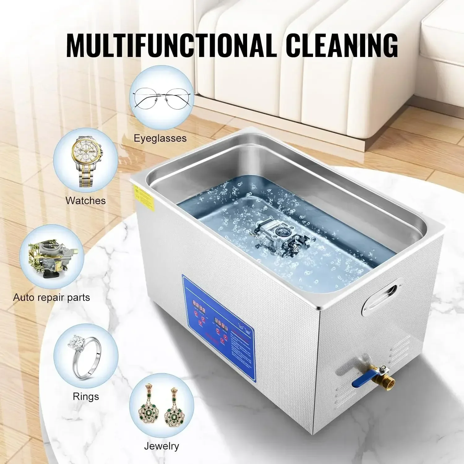 Ultrasonic Cleaner 30L Industrial - Stock limité ! Nettoyeur à ultrasons