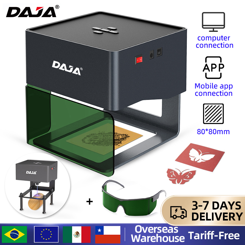 Fiber Laser Marking Machine 30W - DAJA DJ6 Mini graveur Laser Portable
