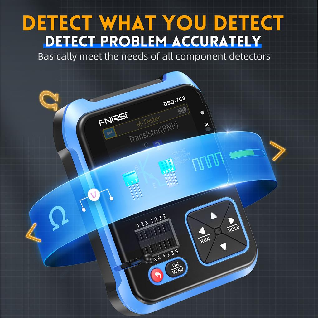 Fnirsi Digital Oscilloscope Handheld - FNIRSI DSO-TC3 3 en 1 Mini