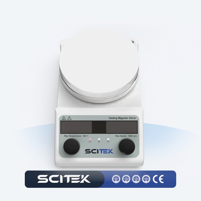 Lab Magnetic Stirrer Hot Plate - Agitateur magnétique à plaque chauffante avec