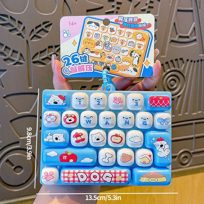 Clicker de clavier anti-stress - Packaging avis et prix