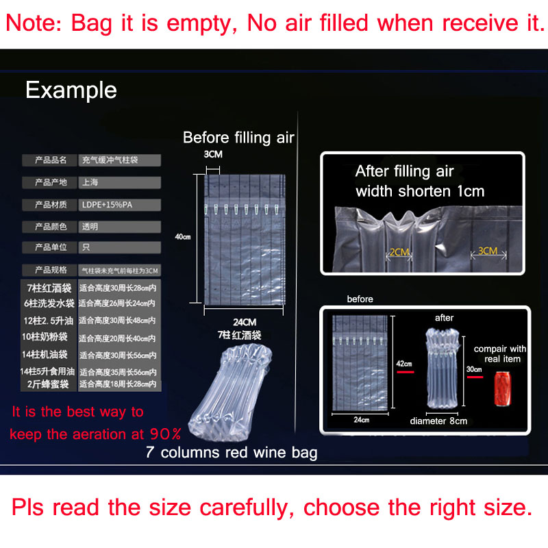 Remplisseur d'air gonflable PE - Air Bubble Wrap Roll Packaging avis et prix