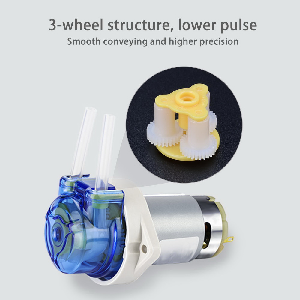Mini pompe péristaltique à Tub - Mini Peristaltic Pump 12V avis et prix