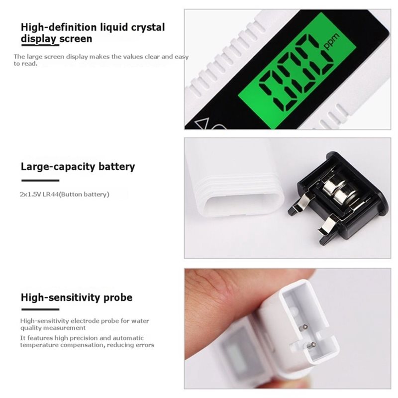 Testeur de PH pour piscine et  - Ph Meter Digital Water Tester avis et prix
