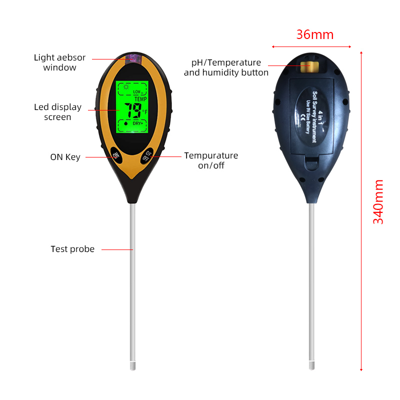 Testeur de pH du sol, testeur  - Ph Meter Digital Water Tester avis et prix