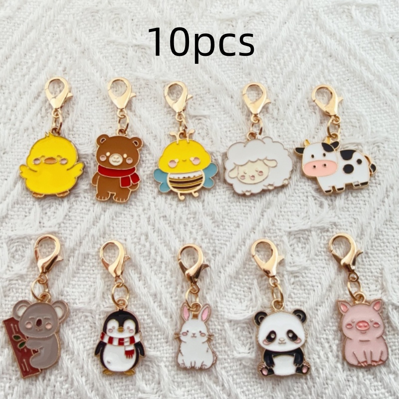 10 porte-clés en alliage en fo - Packaging avis et prix
