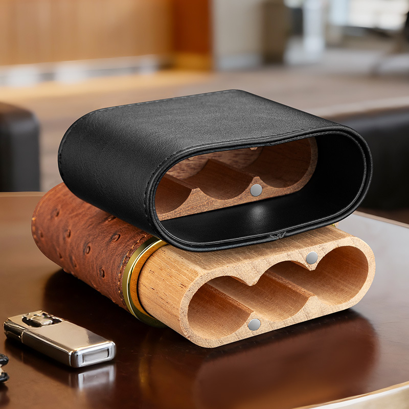 Étui à cigares en cuir ﻿   Boî - Packaging avis et prix