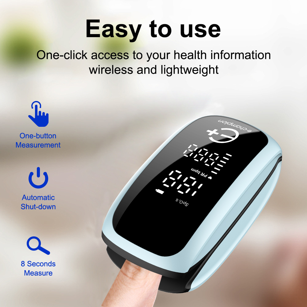 Oxymètre de pouls médical rech - Pulse Oximeter Fingertip Rechargeable avis et prix