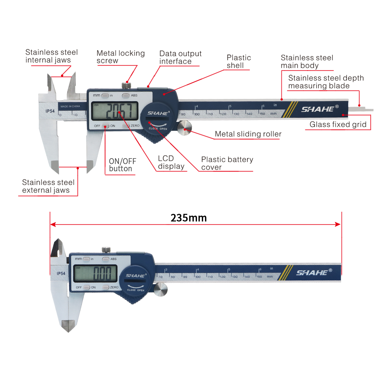 Pied à coulisse numérique étan - Digital Caliper 150Mm Stainless Steel avis et prix