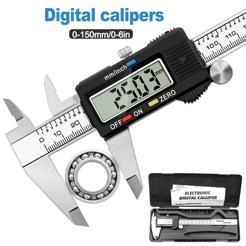 Pied à coulisse numérique de h - Digital Caliper 150Mm Stainless Steel avis et prix