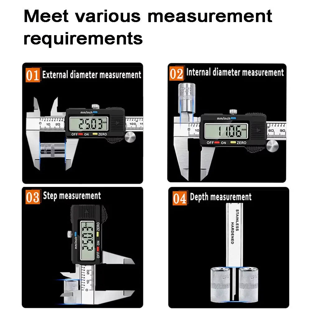 Pied à coulisse numérique de h - Digital Caliper 150Mm Stainless Steel avis et prix
