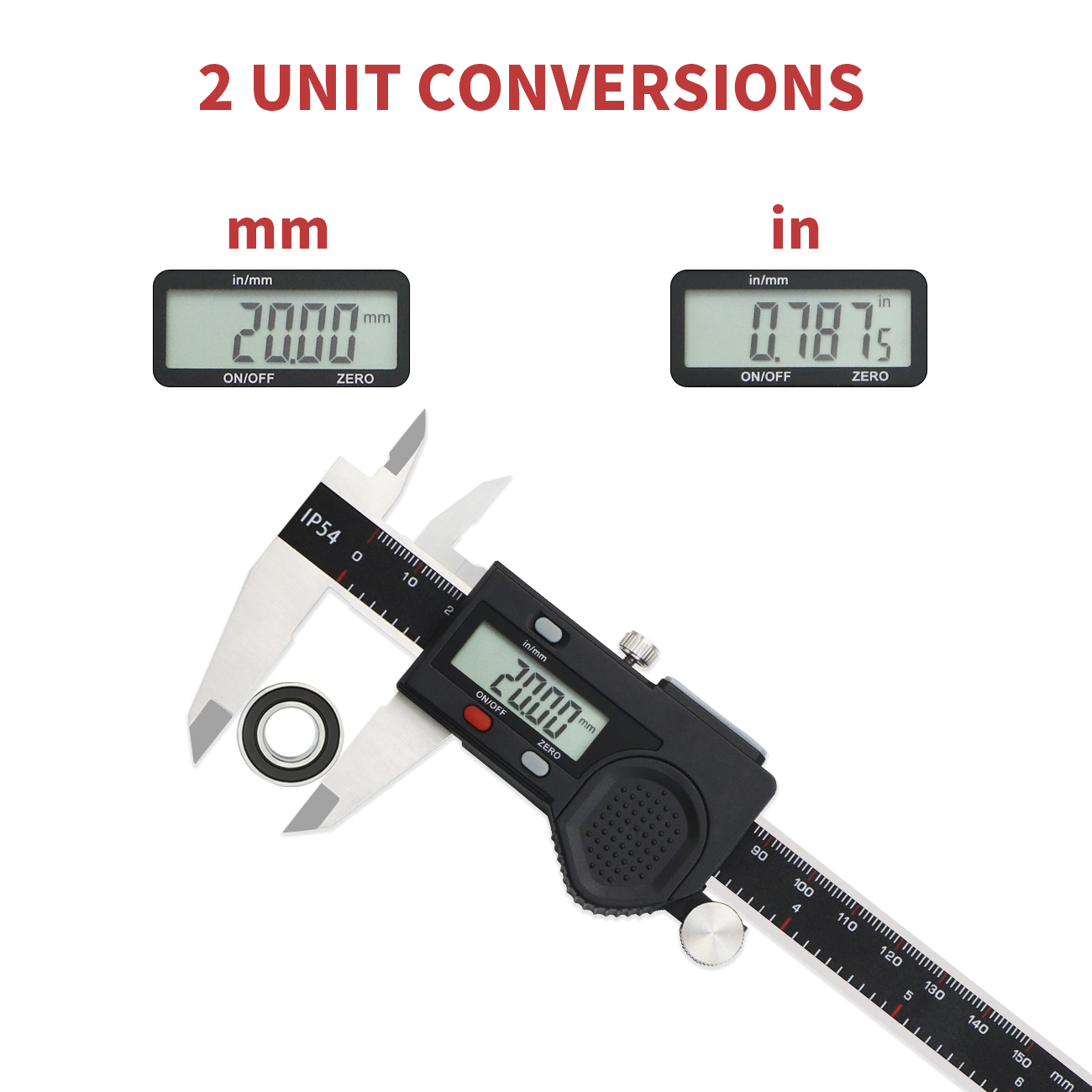 SHANHR Calibre numérique étanc - Digital Caliper 150Mm Stainless Steel avis et prix