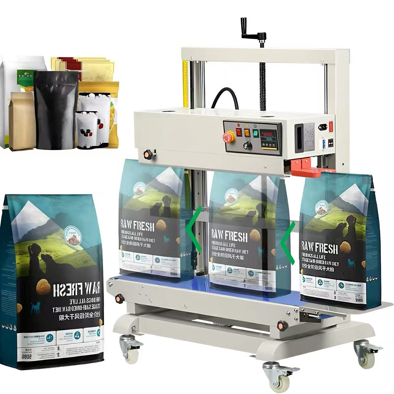 Soudeuse verticale à bande con - Plastic Bag Impulse Heat Sealer avis et prix