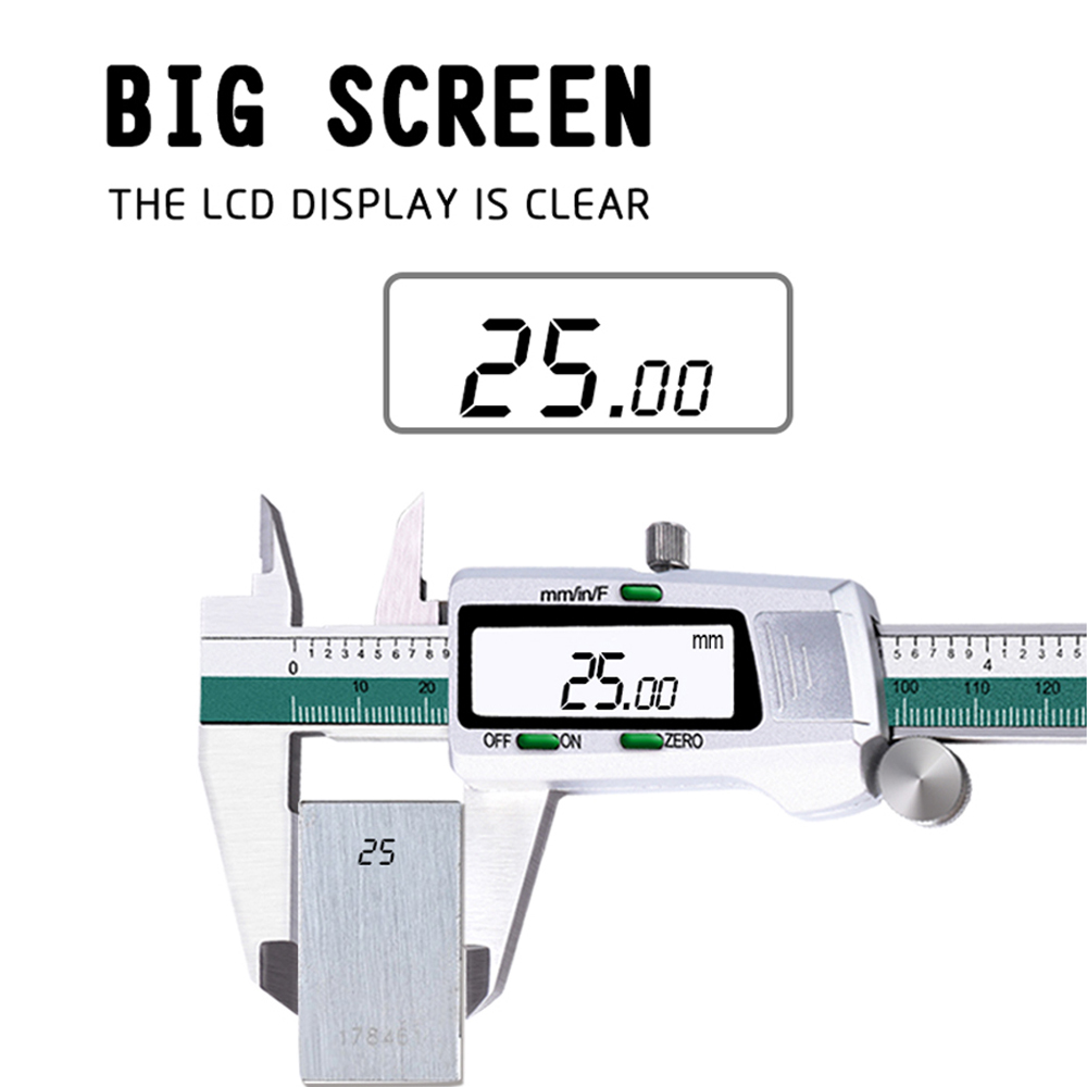 Pied à coulisse à affichage nu - Digital Caliper 150Mm Stainless Steel avis et prix