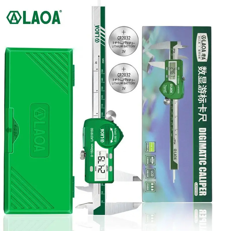 LAOA-Pied à coulisse numérique - Digital Caliper 150Mm Stainless Steel avis et prix