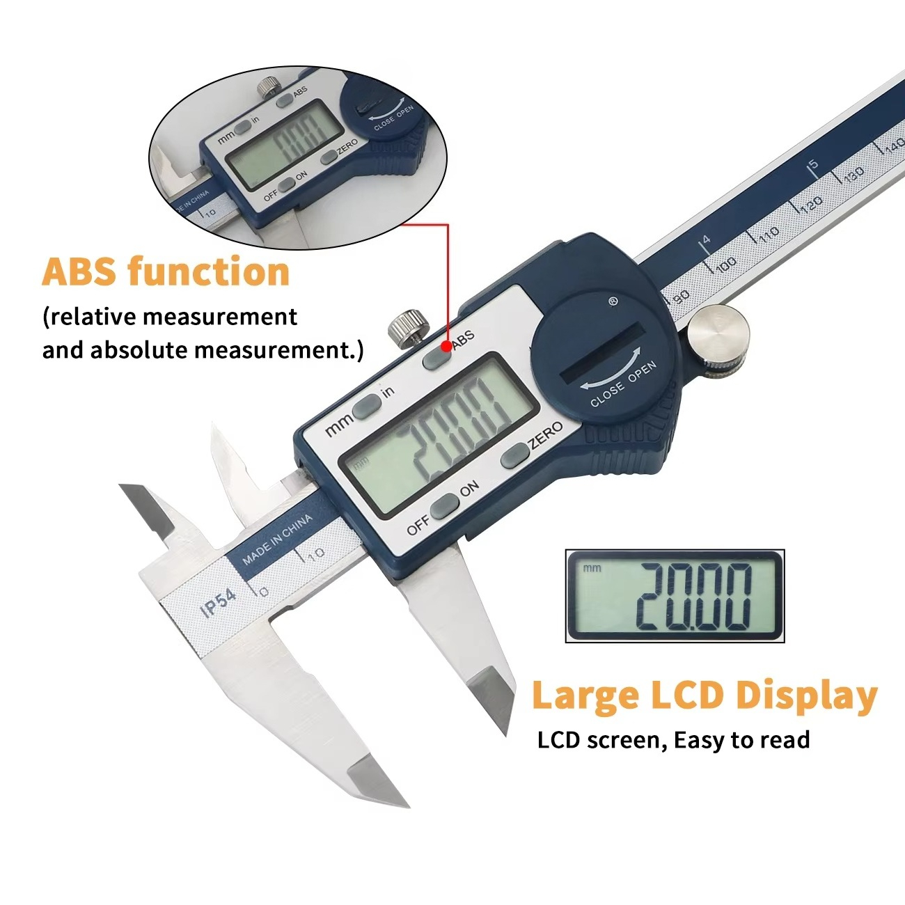 Pied à coulisse numérique IP54 - Digital Caliper 150Mm Stainless Steel avis et prix