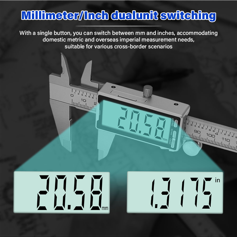 Nouveau Calibre numérique en a - Digital Caliper 150Mm Stainless Steel avis et prix