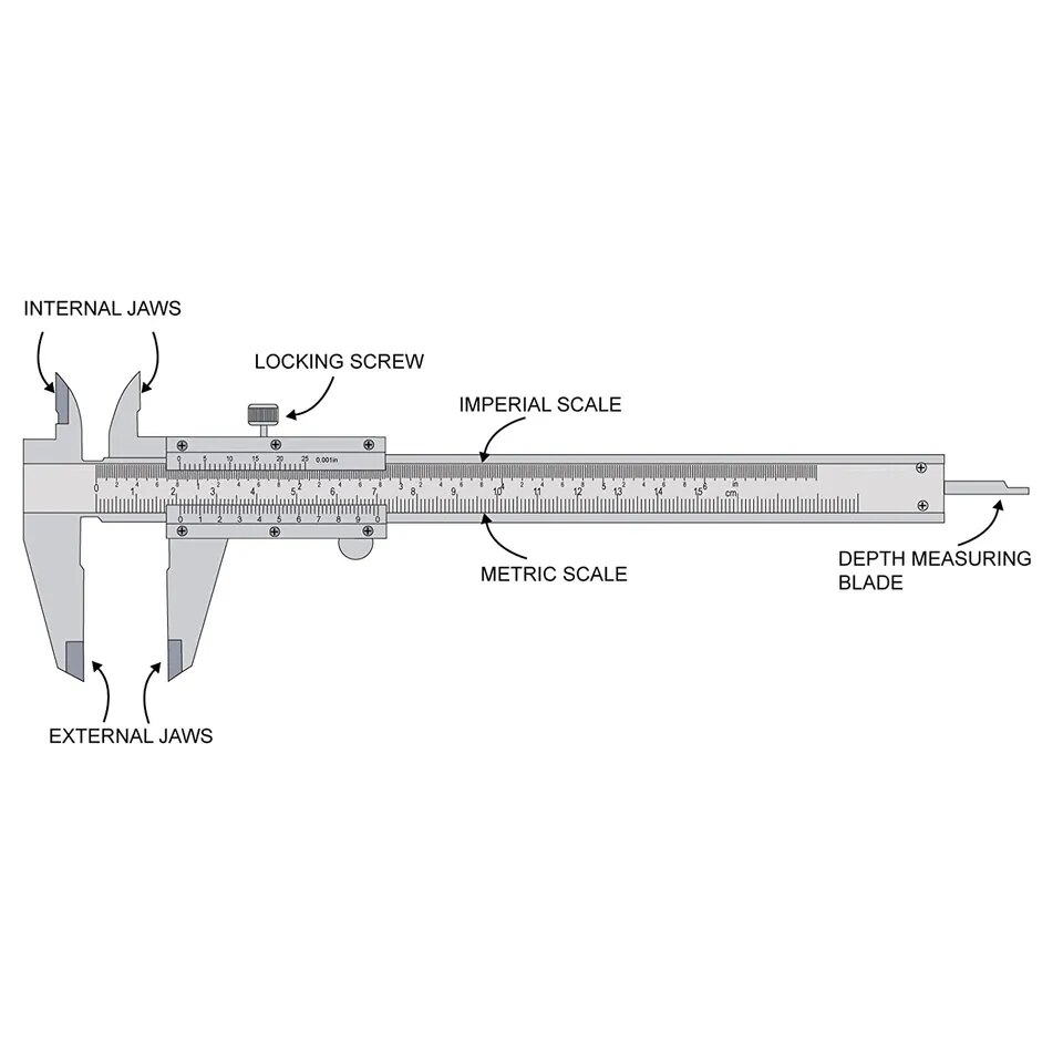 Étrier Vernier en acier inoxyd - Digital Caliper 150Mm Stainless Steel avis et prix