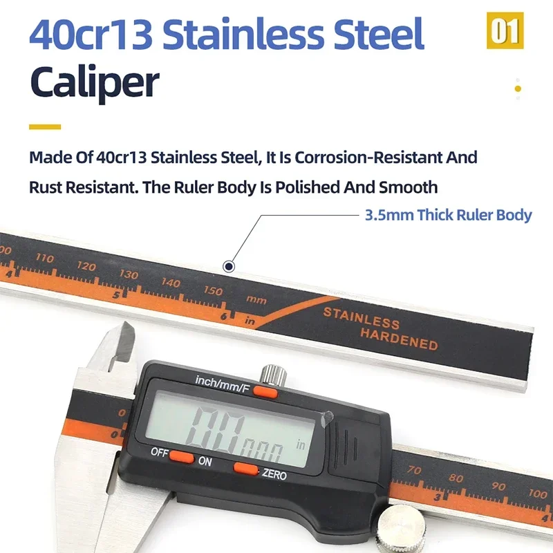 Pied à coulisse en métal de fr - Digital Caliper 150Mm Stainless Steel avis et prix